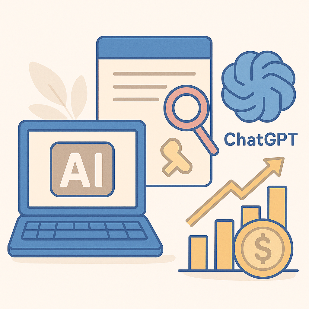 AI×ブログで稼ぐコツはキーワード選び！ChatGPT活用で作業時間を半分にする方法