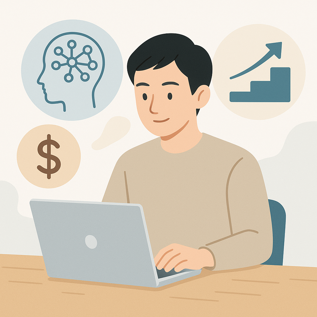 AI副業で稼ぐ人がやってる3ステップ｜ツール選びより大事な「動く力」とは